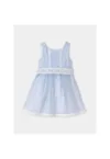 Rochie fete -  34701 - Poliester - Albastru celest