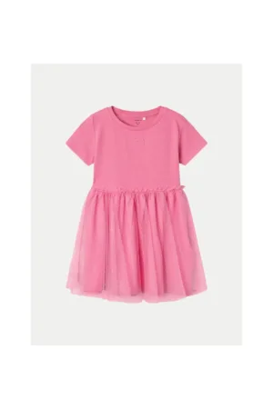 Rochie fete -  360634 - Roz - Bumbac