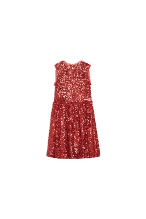 Rochie fete 48U9CV02Y - Poliester/Elastan - Rosu