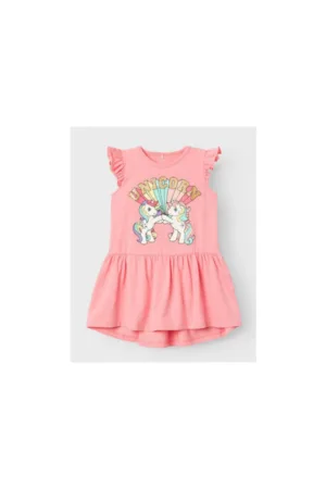 Rochie fete -  523336 - Roz - Bumbac