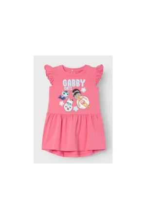 Rochie fete -  523398 - Roz - Bumbac -