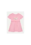 Rochie fete  736116-00 - Bumbac/Poliester - Roz