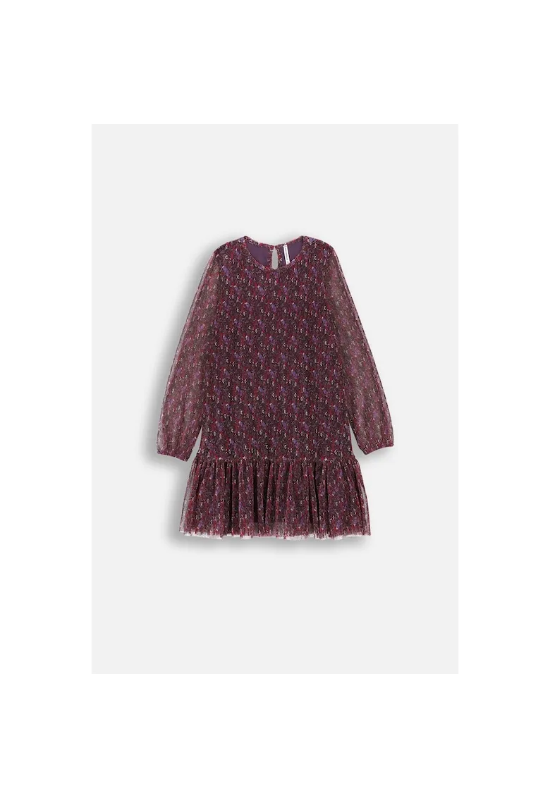 Rochie fete - ACADEMY GIRL JUNIOR - floral - multicolor - poliester