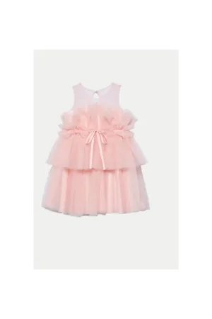 Rochie fete Abel Lula - 5036 - Poliamida/Poliester - Portocaliu