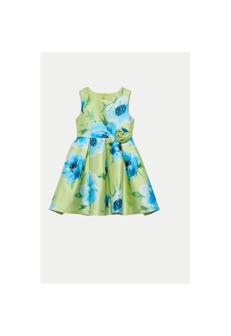 Rochie fete Abel Lula - 5069 - Poliester - 6 - Verde