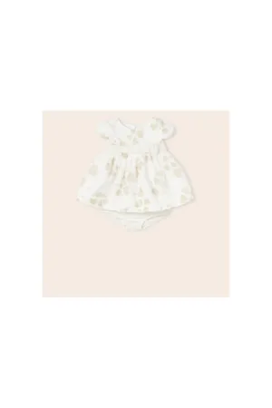 Rochie fete - 301829683 - Poliester - Ecru - 50 - 56 CM