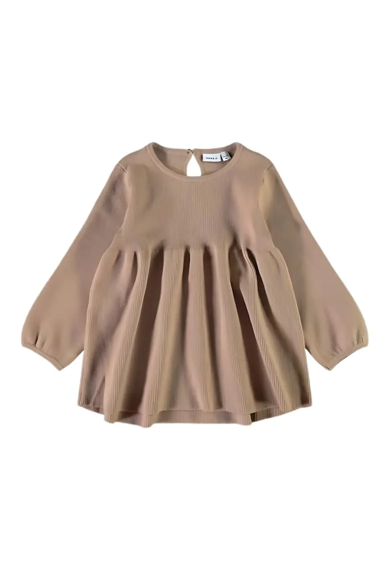 Rochie fete - Selia - bej - nylon/poliester -