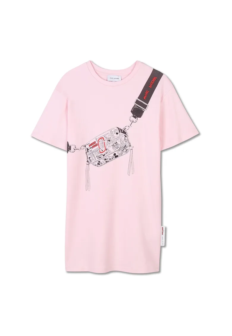 Rochie fete W60541 - Bumbac - Roz