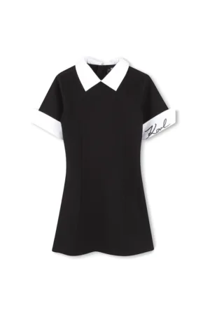 Rochie fete  Z30462 09 - Viscoza/Poliamida - 12 - Negru