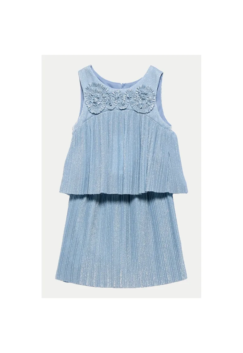 Rochie fete - model 5071 - albastru