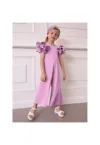 Rochie fetite -  35005 - Poliester - Roz