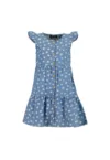 Rochie fetite -  Bumbac - Albastru