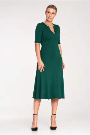 Rochie formala - verde - viscoza