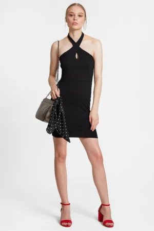 Rochie halter cambrata