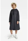 Rochie-hanorac cu snururi