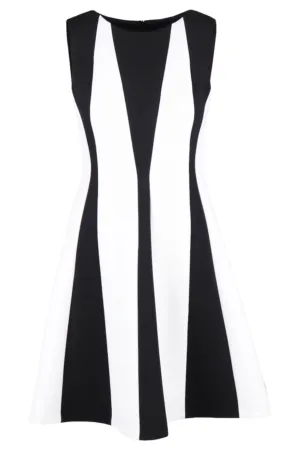 Rochie in A cu model color-block