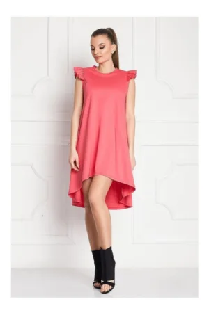 Rochie in A cu terminatie asimetrica Kelia -