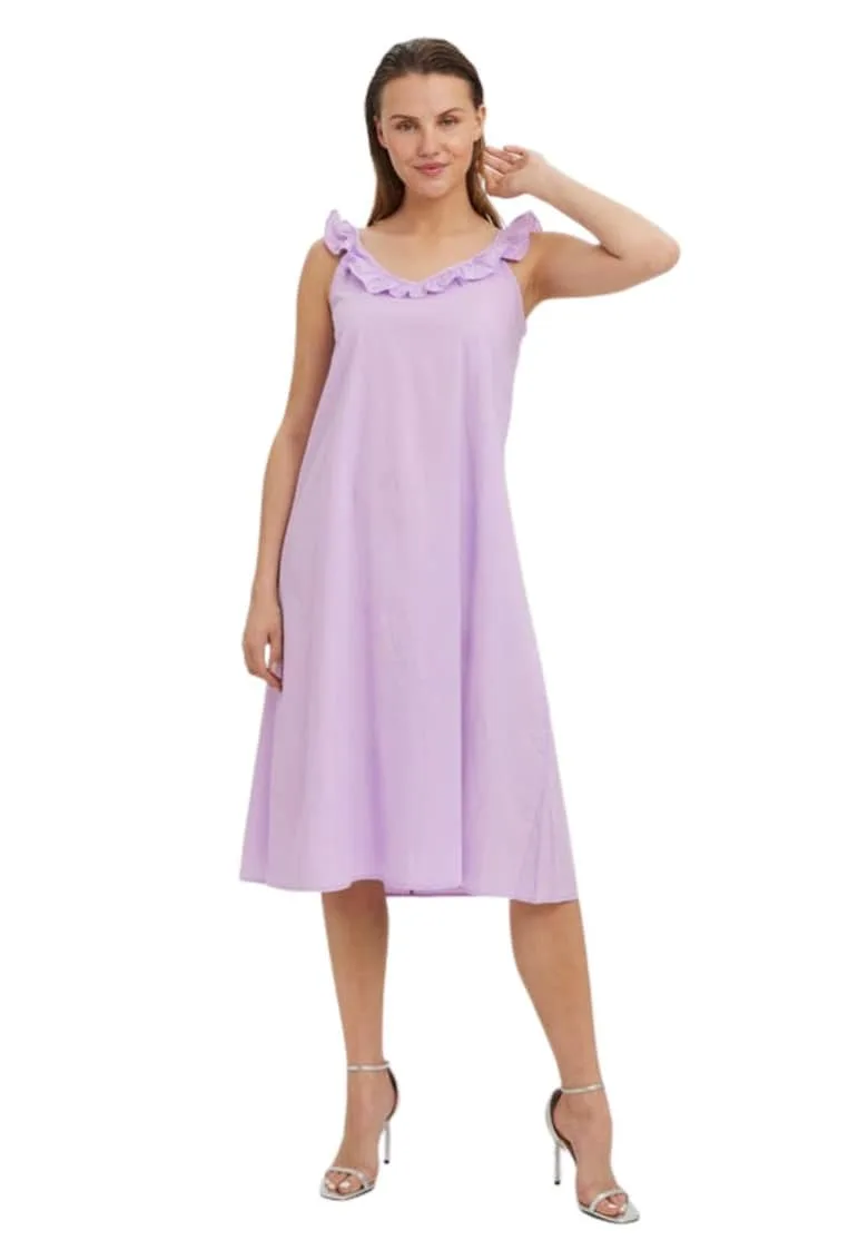 Rochie in A cu volane Kelly -