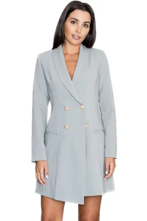 Rochie jacheta dama Igrairion M447 gri