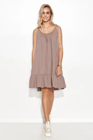 Rochie lejera cu bretele ajustabile -