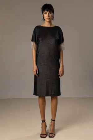 Rochie lejera cu franjuri