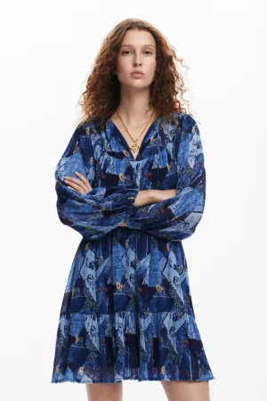 Rochie lejera cu imprimeu