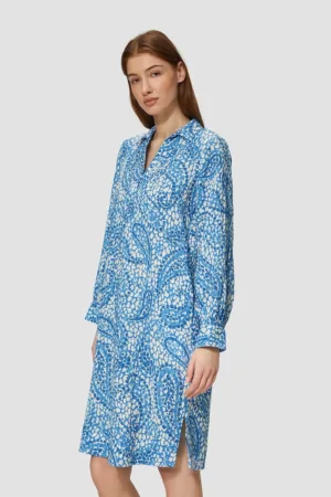 Rochie lejera cu imprimeu paisley