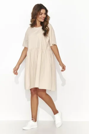Rochie lejera cu maneci cazute -