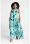 Rochie lejera cu model tie-dye