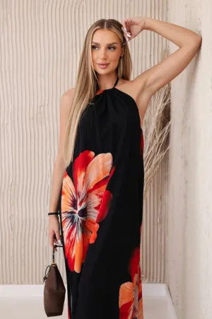 Rochie lejera cu prindere cu snur -