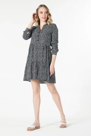 Rochie lejera stratificata