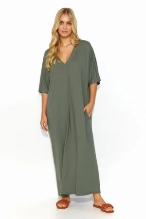 Rochie lejera supradimensionata din jerseu