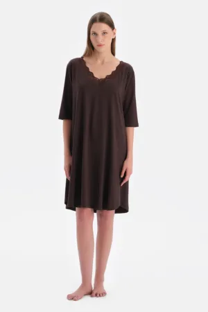 Rochie lejera uni cu maneci scurte