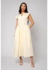 Rochie lunga Light Yellow 12689