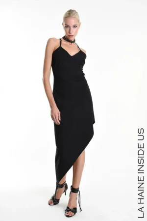 Rochie lunga - aimetrica - cu spatele gol