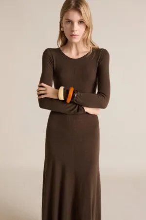 Rochie lunga asimetrica