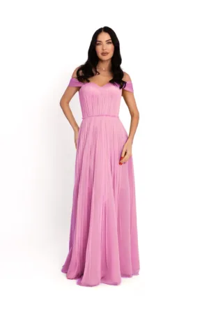 Rochie lunga din matase