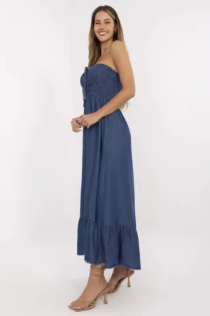 Rochie lunga - evazata - fara maneci -