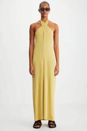 Rochie lunga fara maneci Meliora