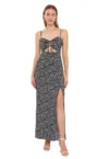 Rochie maxi -  Negru - Viscoza