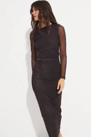 Rochie maxi cambrata