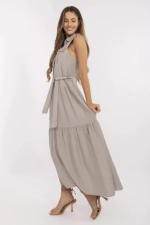 Rochie maxi cu buzunare -