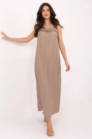 Rochie maxi cu croiala dreapta