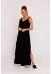 Rochie maxi cu decolteu adanc la spate -