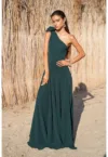 Rochie maxi cu decolteu pe un umar Mara