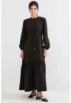 Rochie maxi HiCCUP cu funda si snur