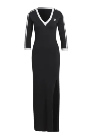 Rochie maxi cu model cu slit Adicolor Classics