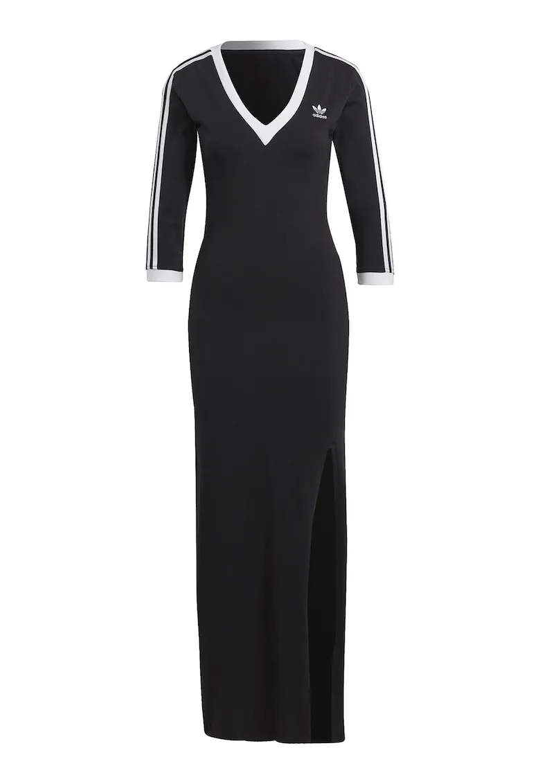 Rochie maxi cu model cu slit Adicolor Classics