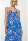Rochie maxi cu model floral Sleepy