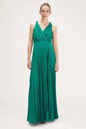 Rochie maxi cu pliseuri
